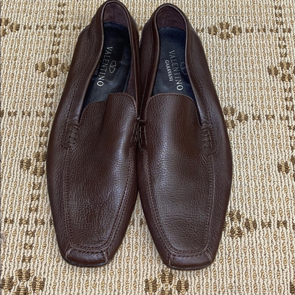 Valentino Men’s Brown Leather Loafer